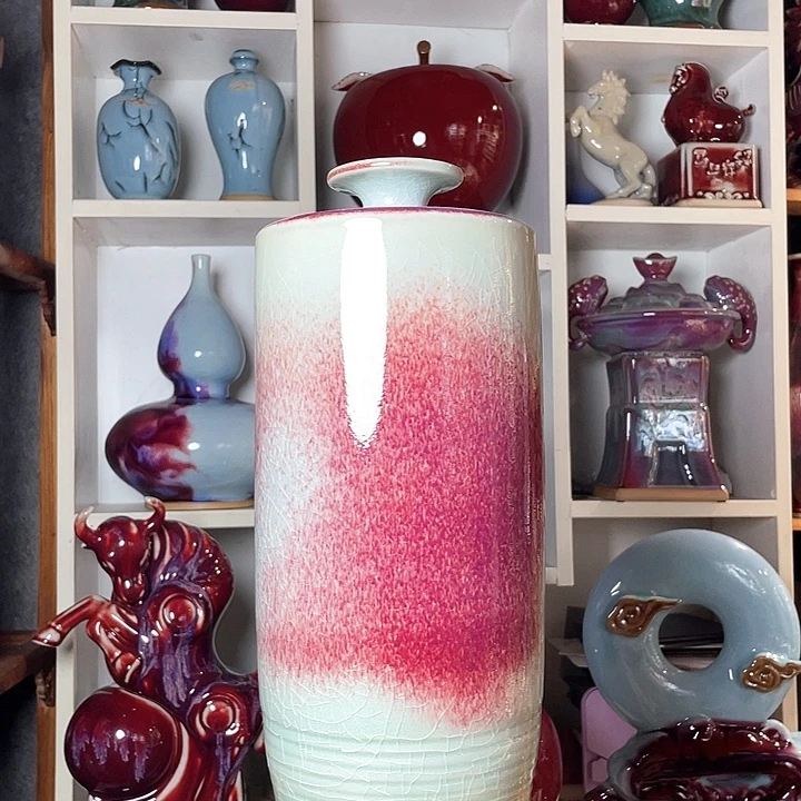 水***雾瓷片钧瓷无双窑变无对