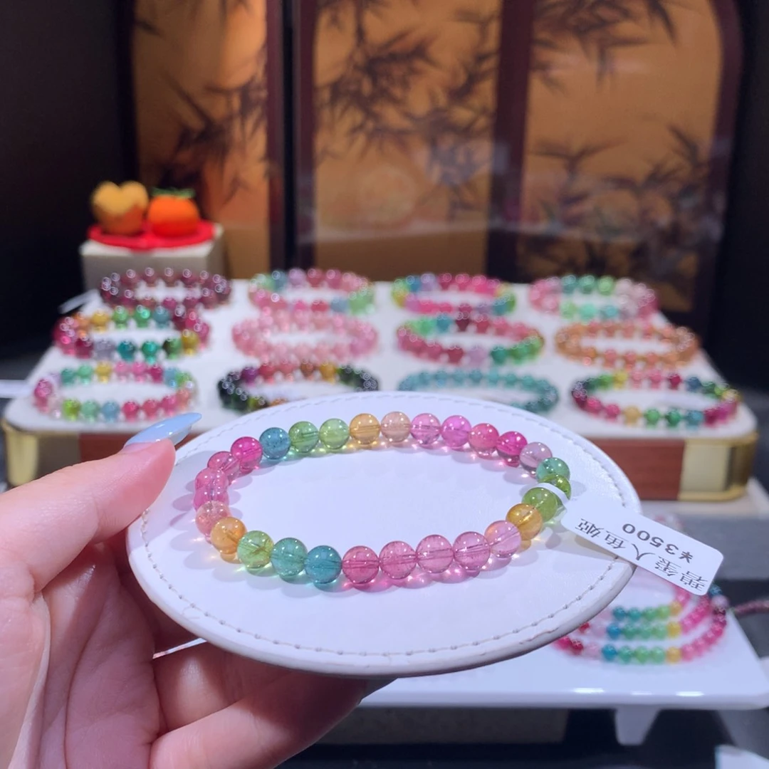 未镶嵌手链碧玺碧玺