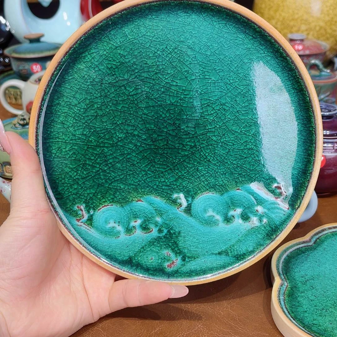 瓷片禹州钧瓷艺术作品