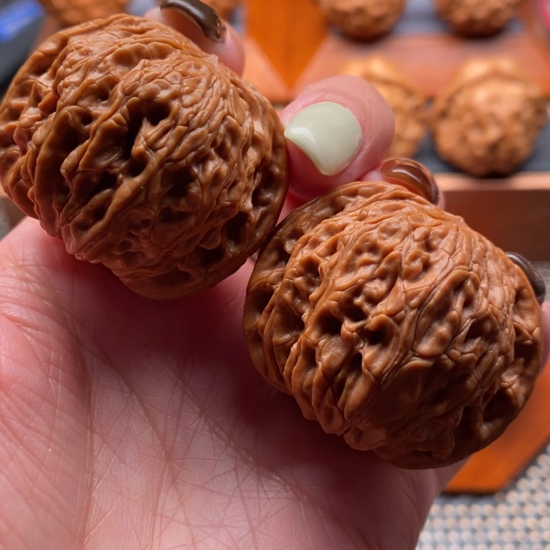 把件文玩核桃41尺寸全品球磨