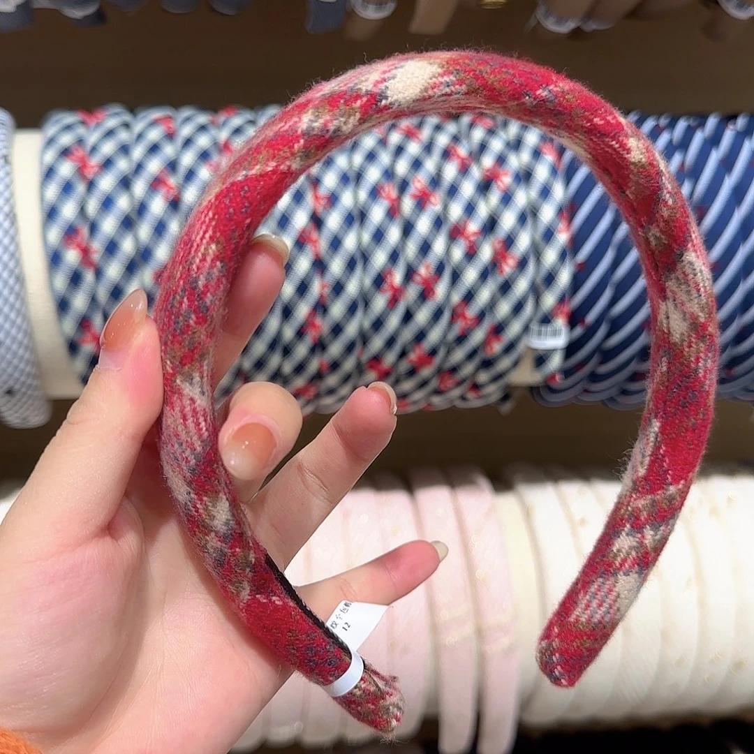 非金属皮质格子发箍