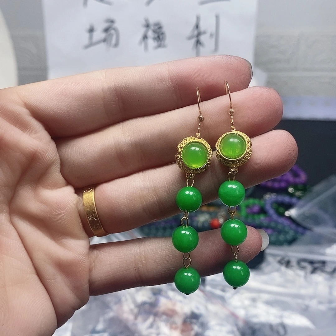未镶嵌耳饰玛瑙/玉髓32