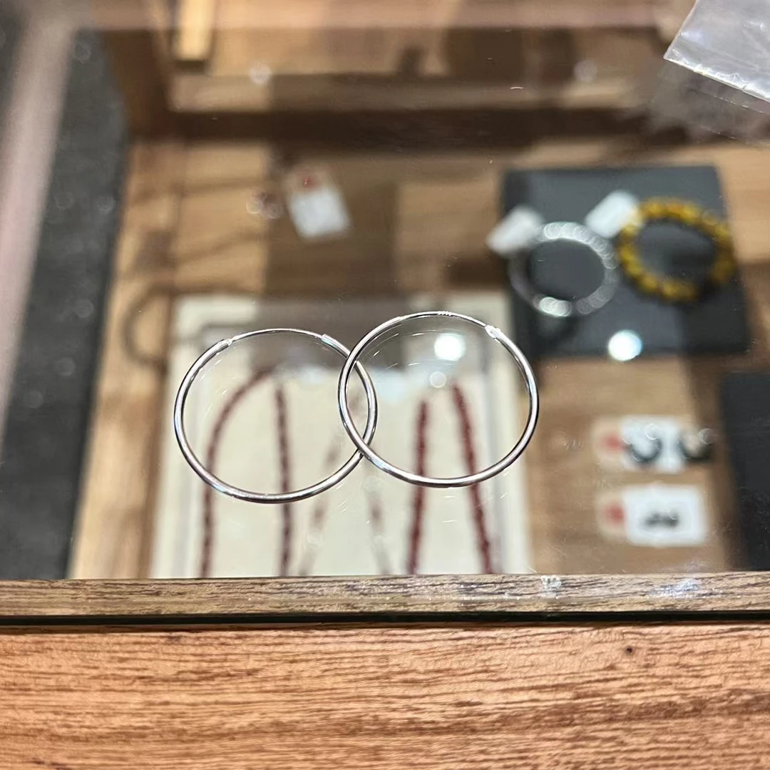 925银耳饰 JIUJIU【时髦】通勤百搭简约时髦耳环0217