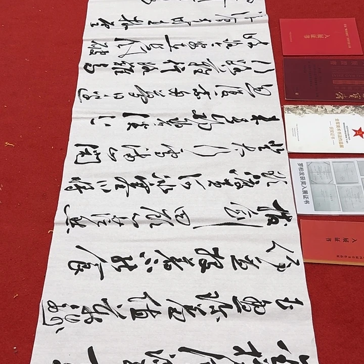 书法罗老师书法作品