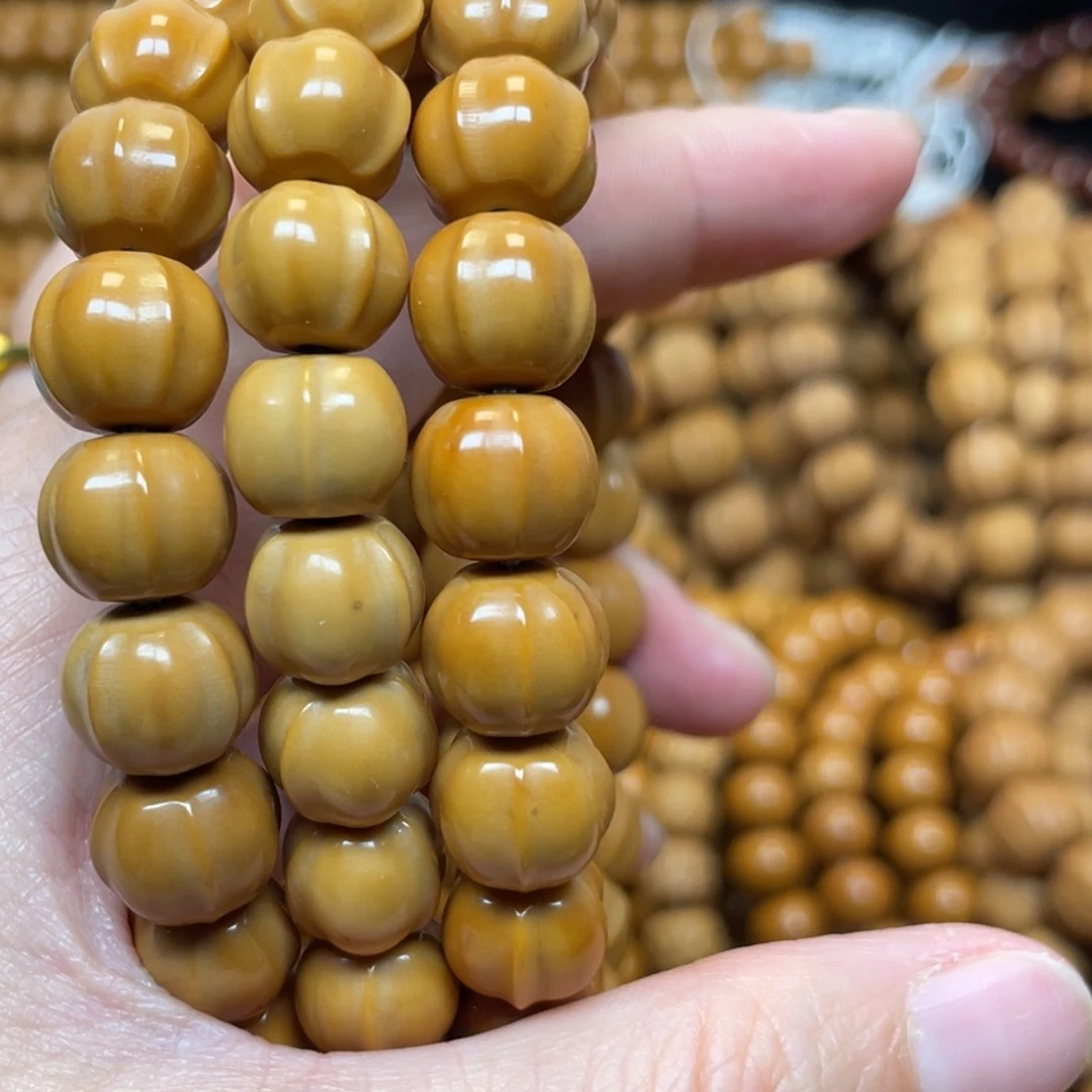 核桃手串/手链猴头雕刻小鲨鱼瑕疵款