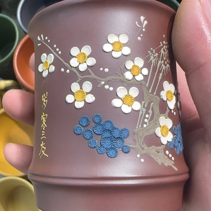 茶杯紫砂全手工制作工艺
