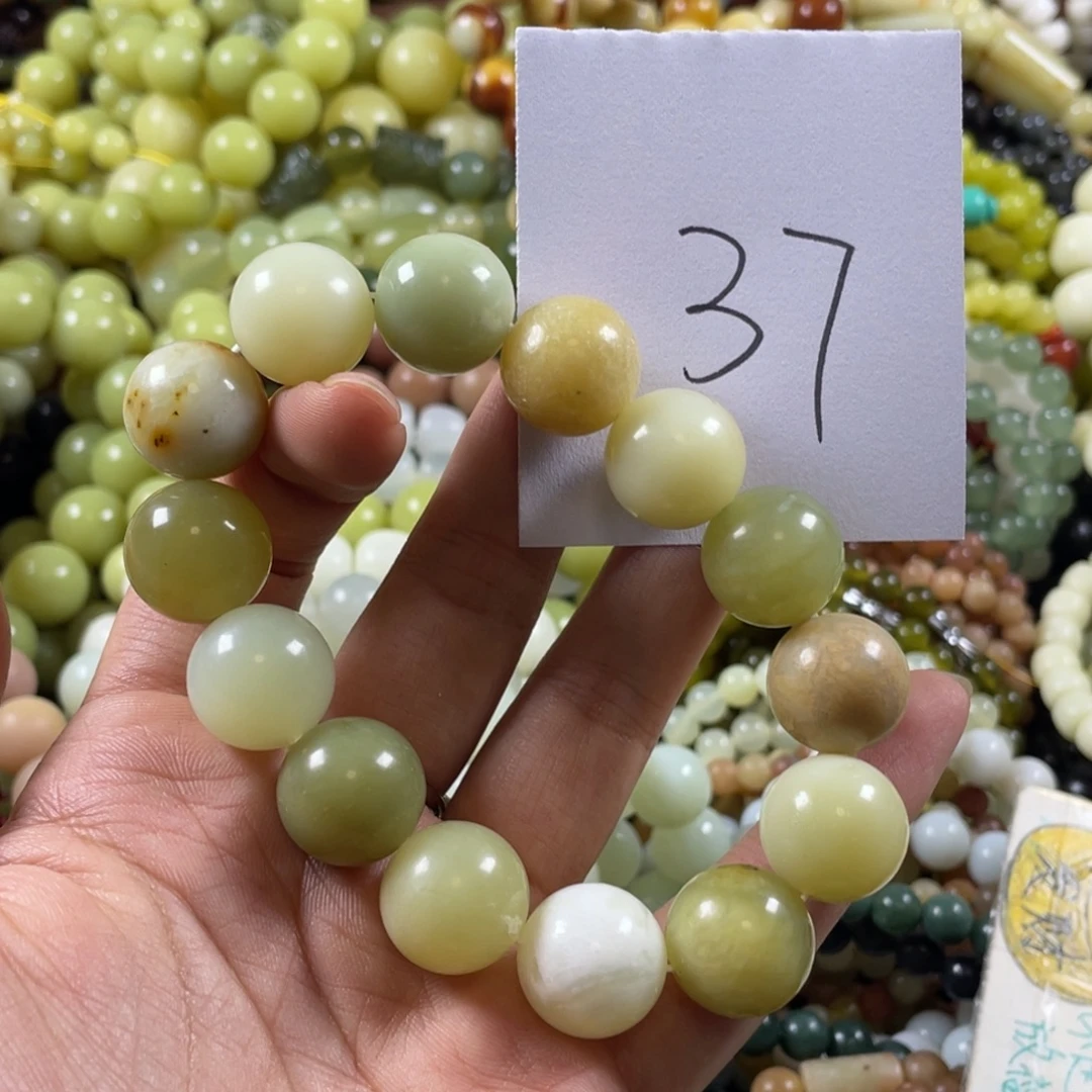 蛇纹石玉未镶嵌手串