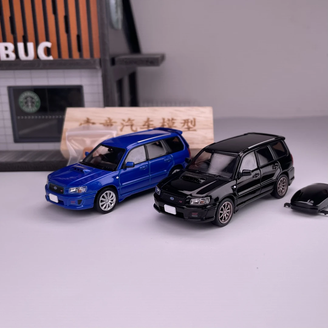 【壹童现货】ModelModel 1:64 斯巴鲁 森林人 SG9 Sti 合金模型