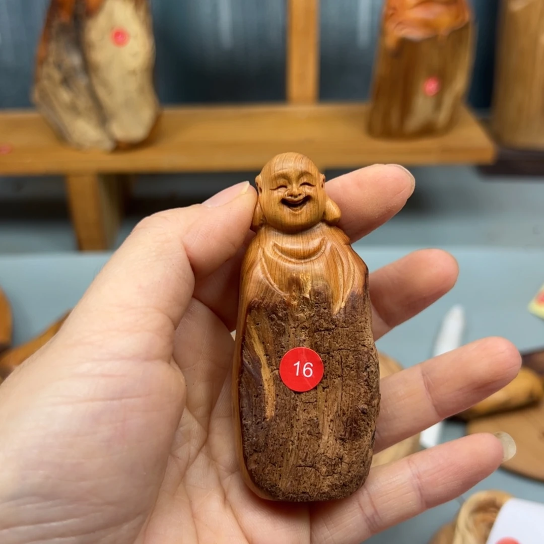A***香木崖柏木摆件手把件，