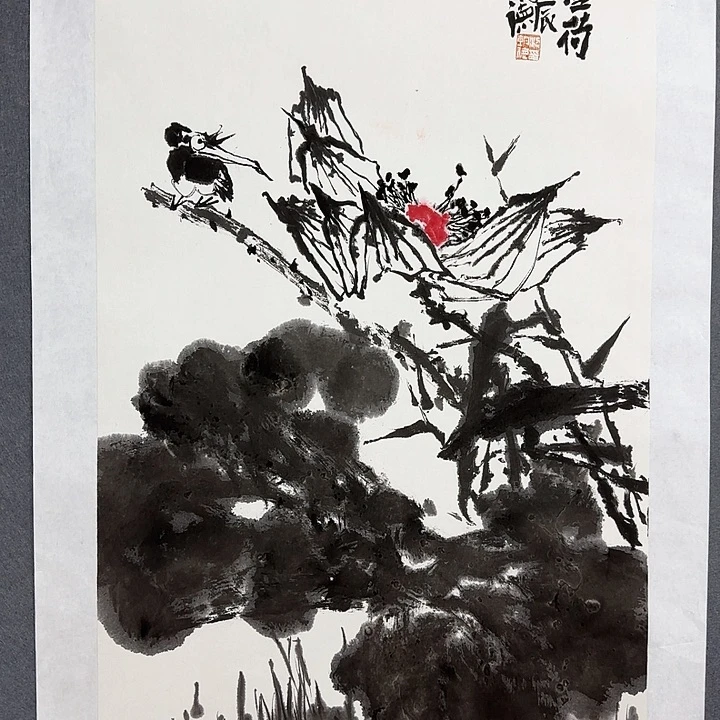 国画某*某梁老师花鸟作品