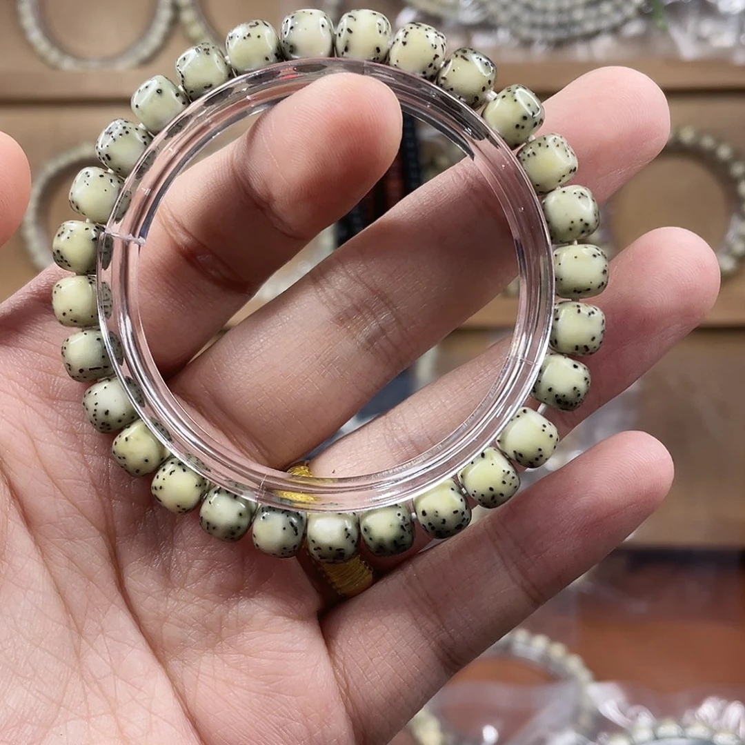 杜***》吊坠星月菩提星月河豚8尺寸绿背