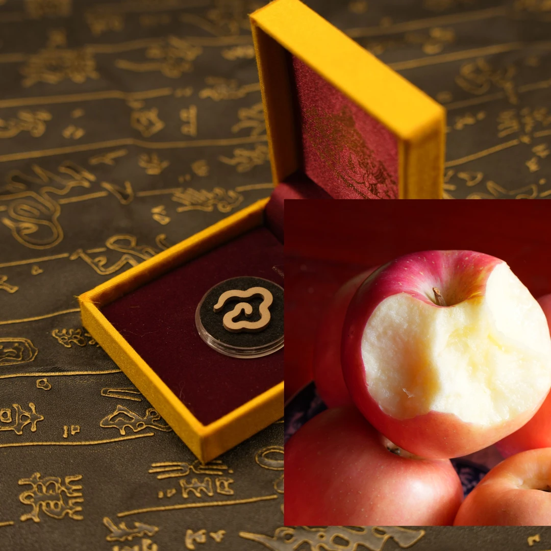 【甘南迭部脆甜土司苹果】  祥云盘香 赠礼盒（不支持7天无理由退货