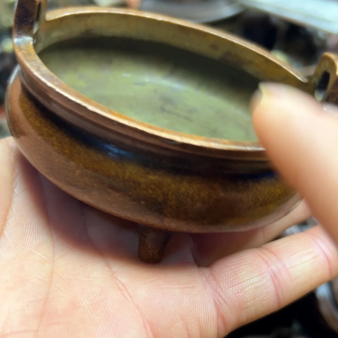 铜摆件欢迎欢迎你