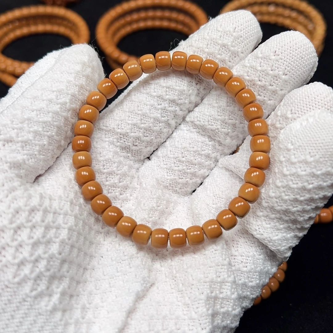 橄榄核手串/手链橄榄核尖极限弧单圈6.8