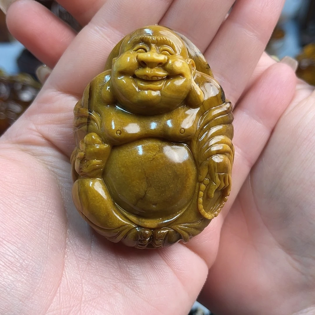 琥珀手链未镶嵌缅甸琥珀雕刻艺术品