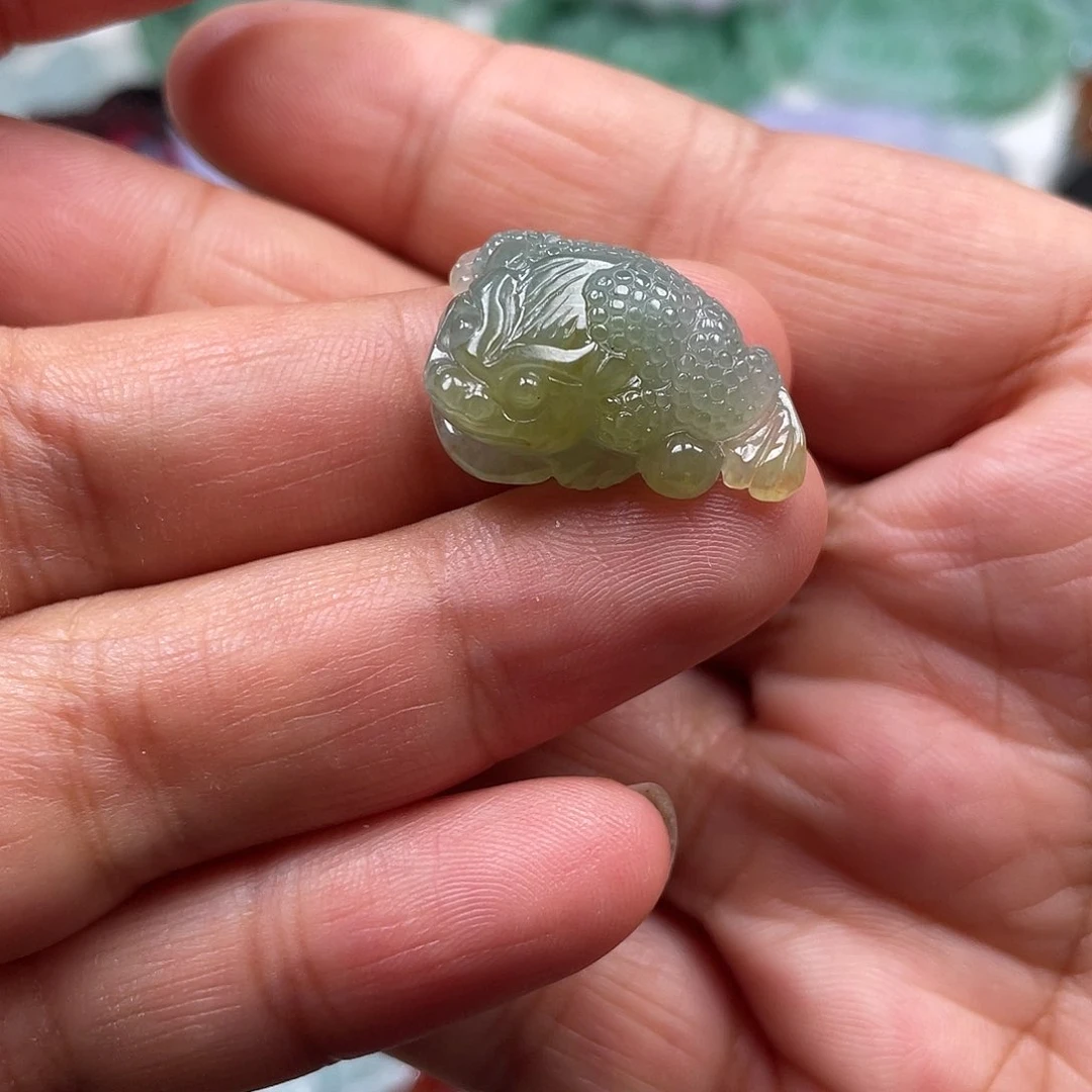 颈饰未镶嵌翡翠翡玉缘翡翠