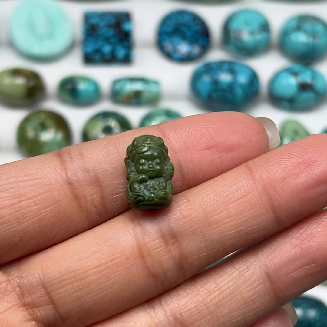 绿松石珠宝奇石未镶嵌?****?