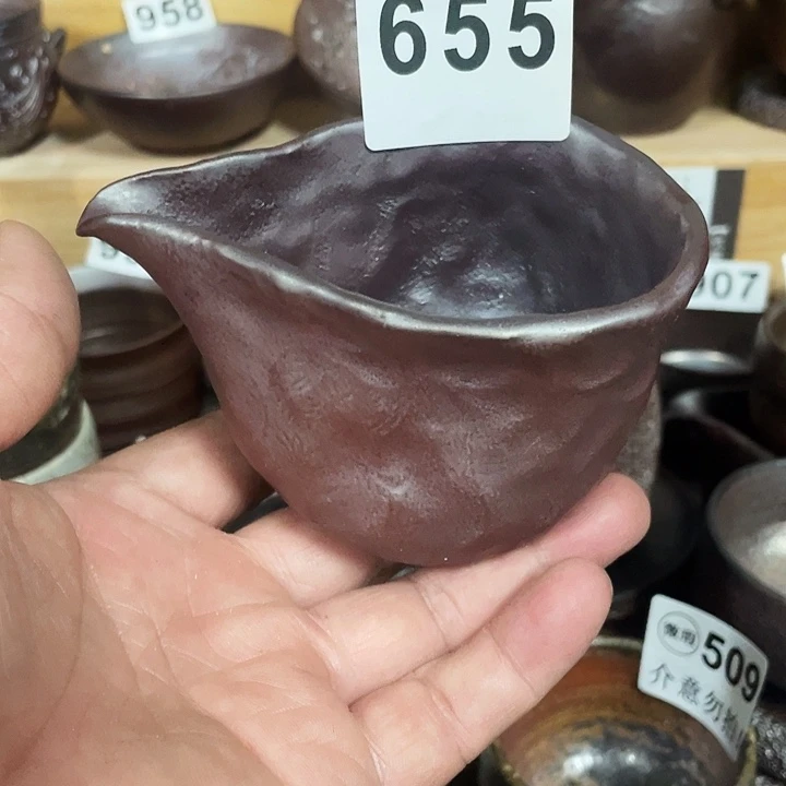 茶杯紫砂如*柴烧纯手工655