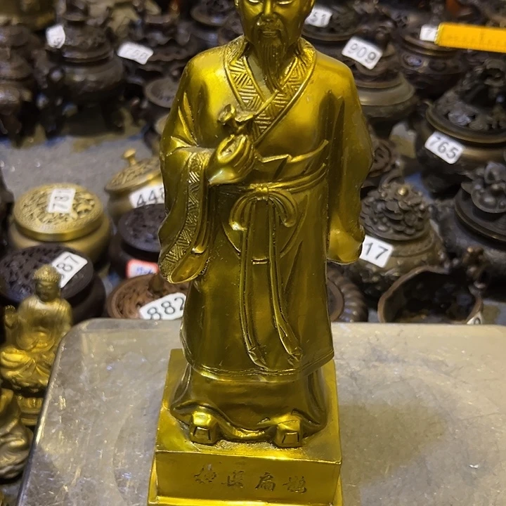 黄铜摆件，文房工艺品摆件