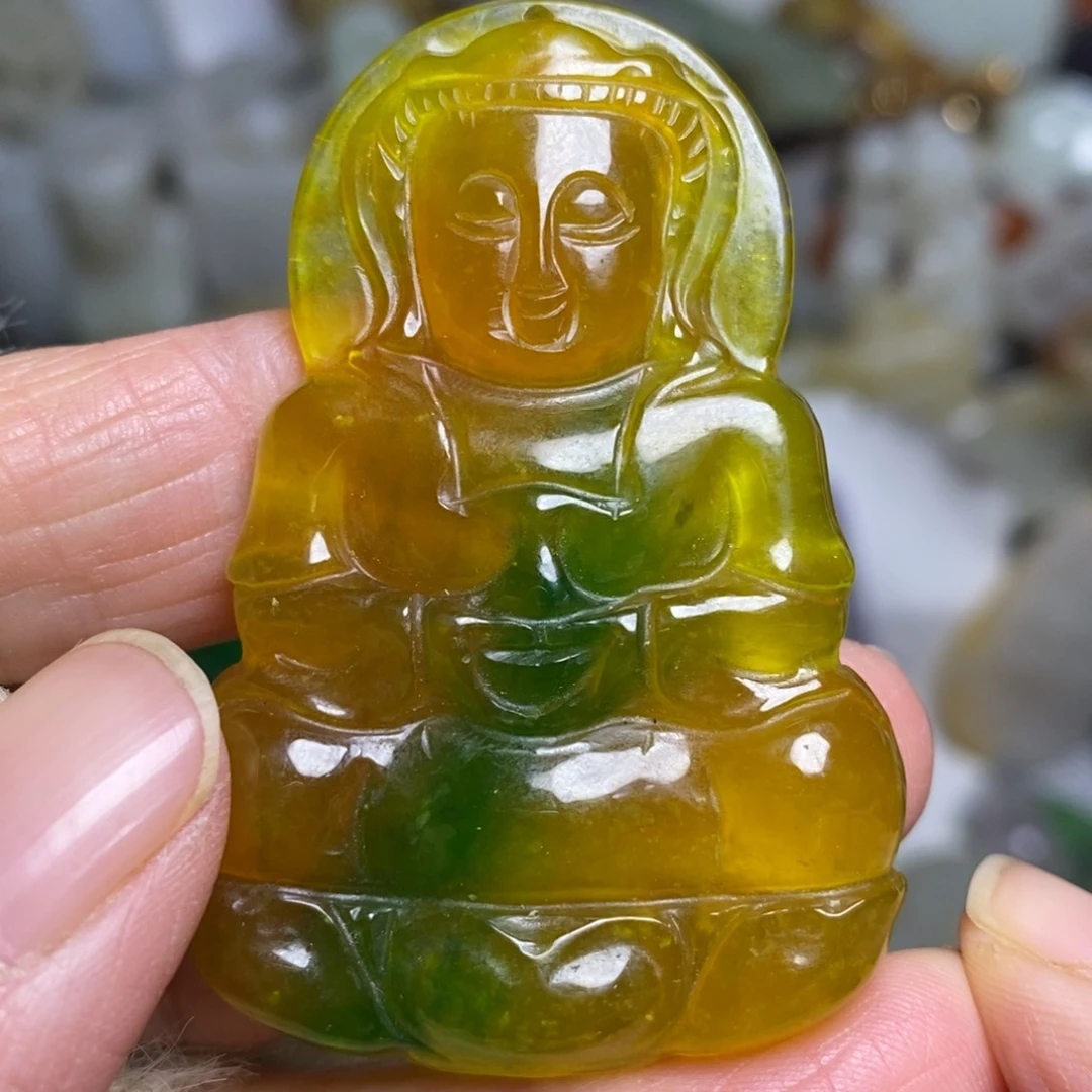 和田玉（糖玉）未镶嵌颈饰