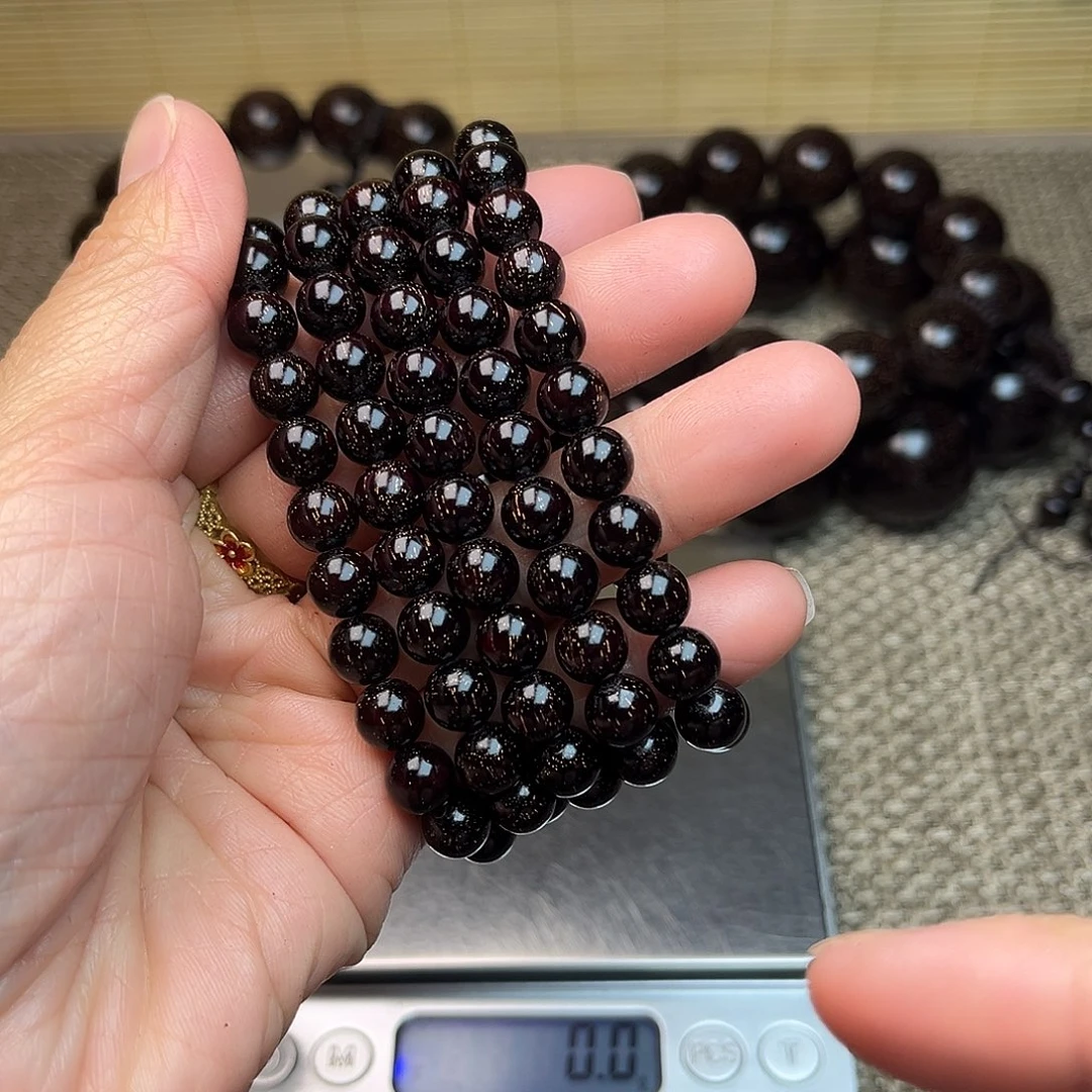 檀香紫檀（小叶紫檀）0.7 108颗 爆星