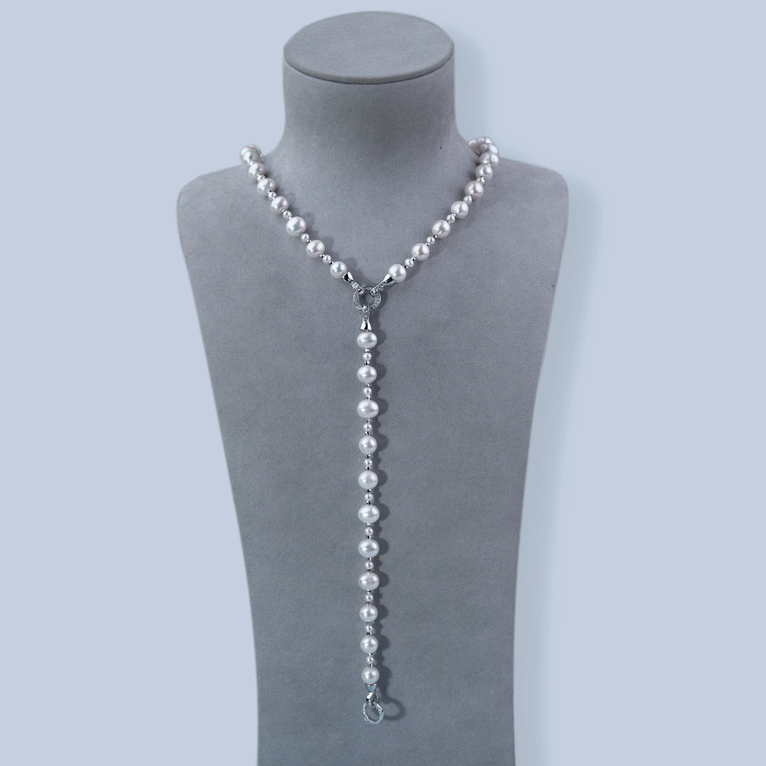 天使之泪淡水珍珠项链+手链3-9mm时尚百搭经典气质款【小乔推荐】