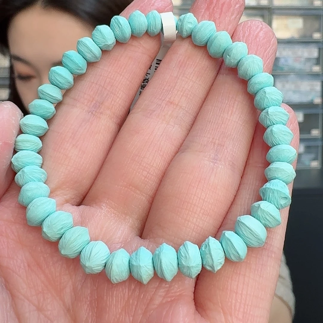 绿松石珠宝奇石未镶嵌