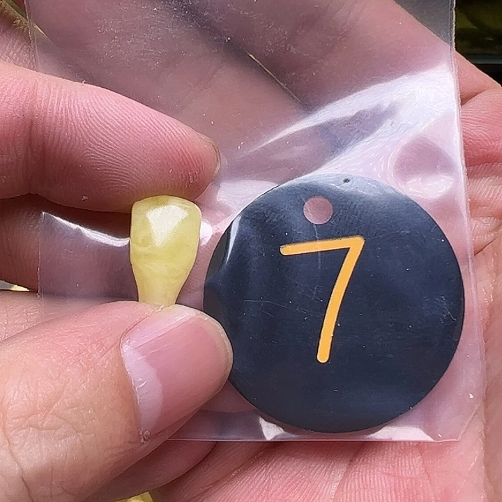 蜜蜡未镶嵌珠宝奇石渔*9.5mm