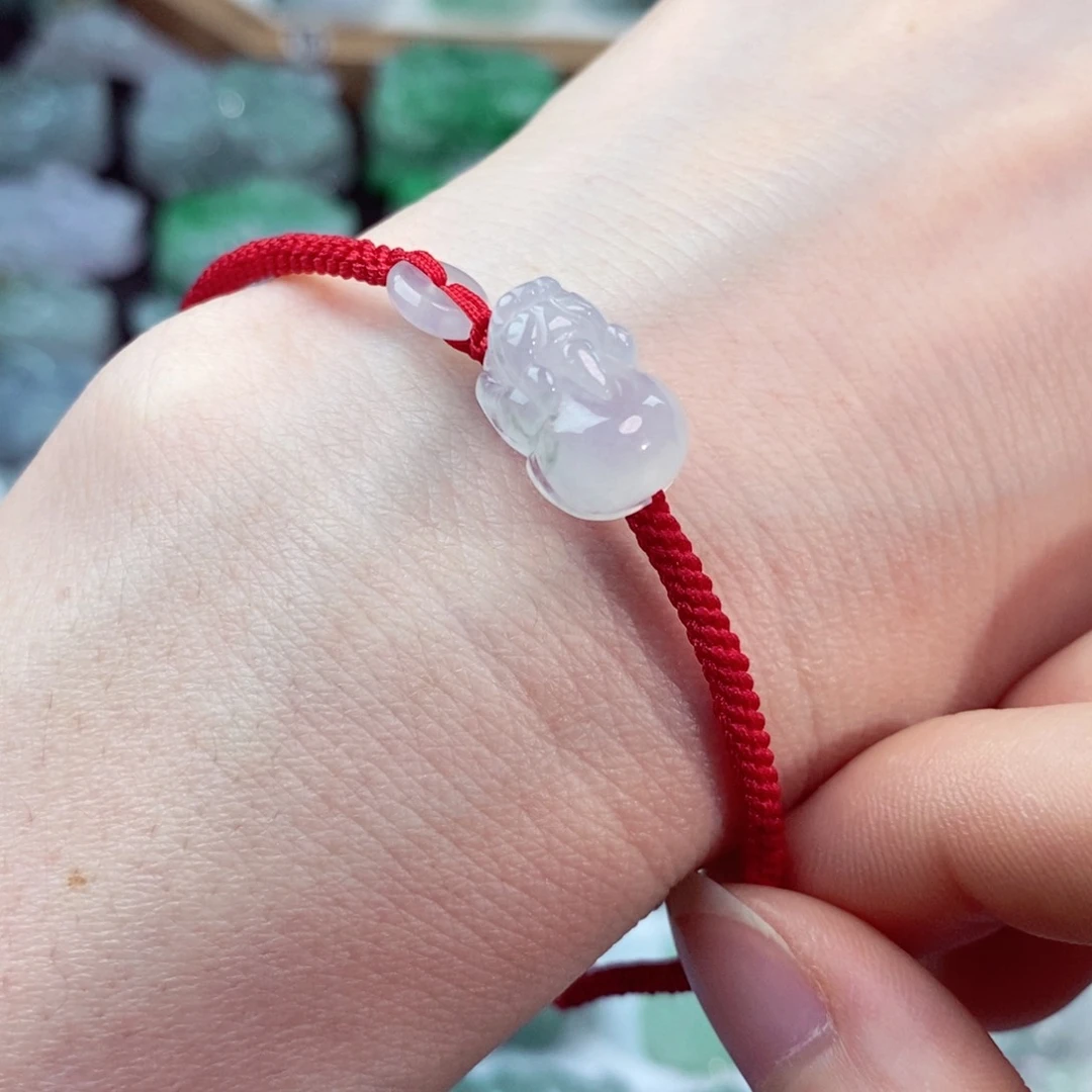 翡翠未镶嵌颈饰天然