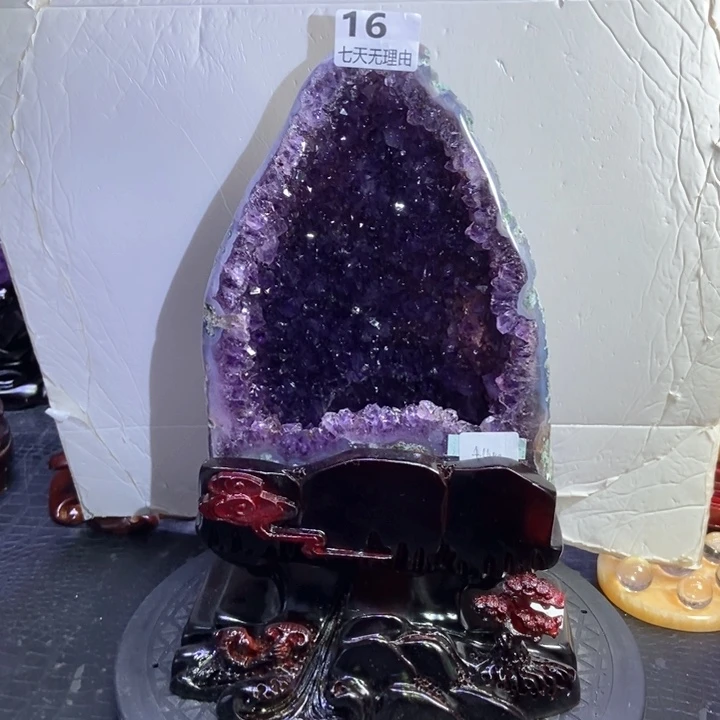 未镶嵌大型摆件（非配饰）紫晶