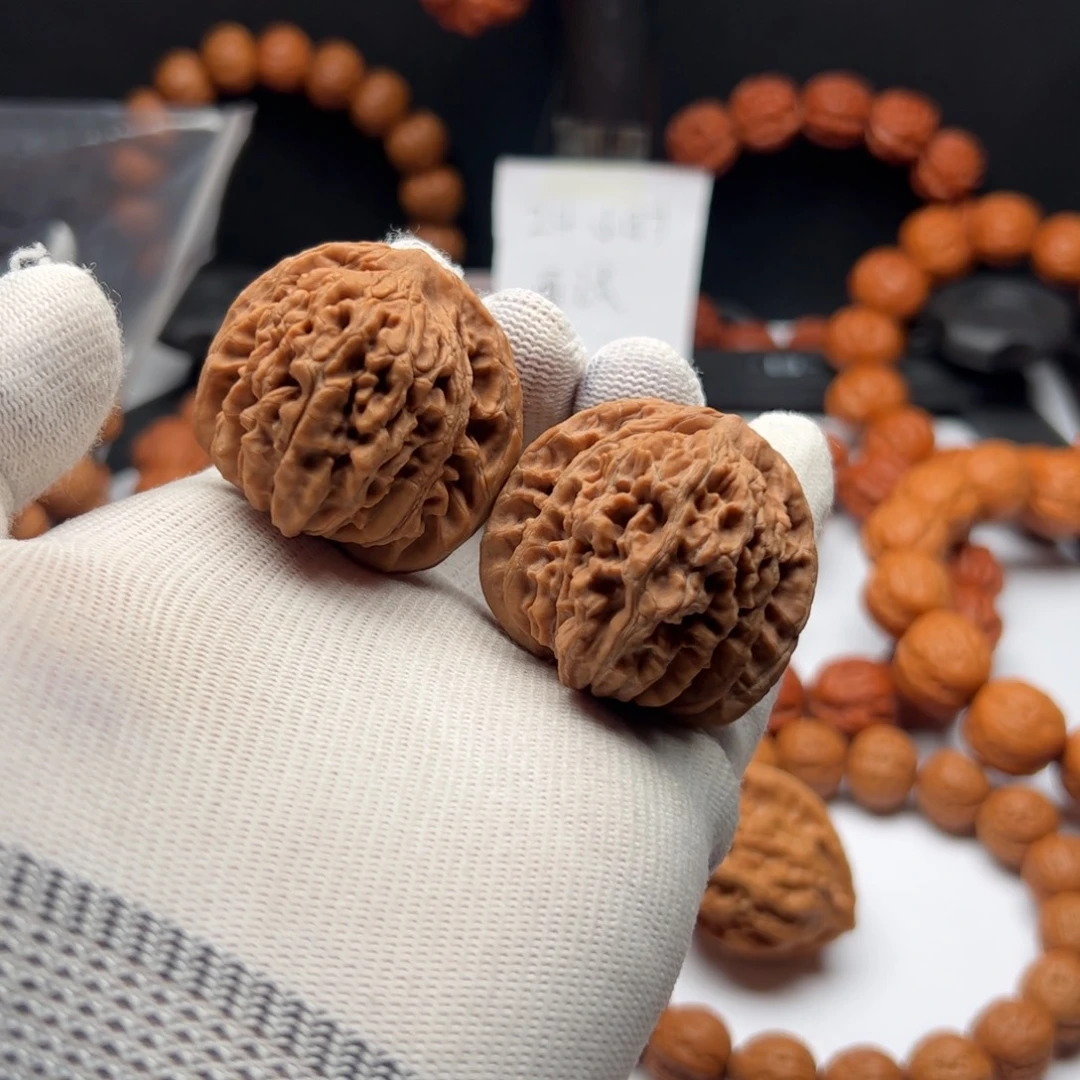 文玩核桃吊坠41四座楼