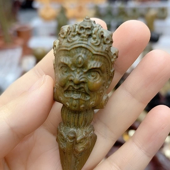 维腊木（绿檀）咱****油降魔杵