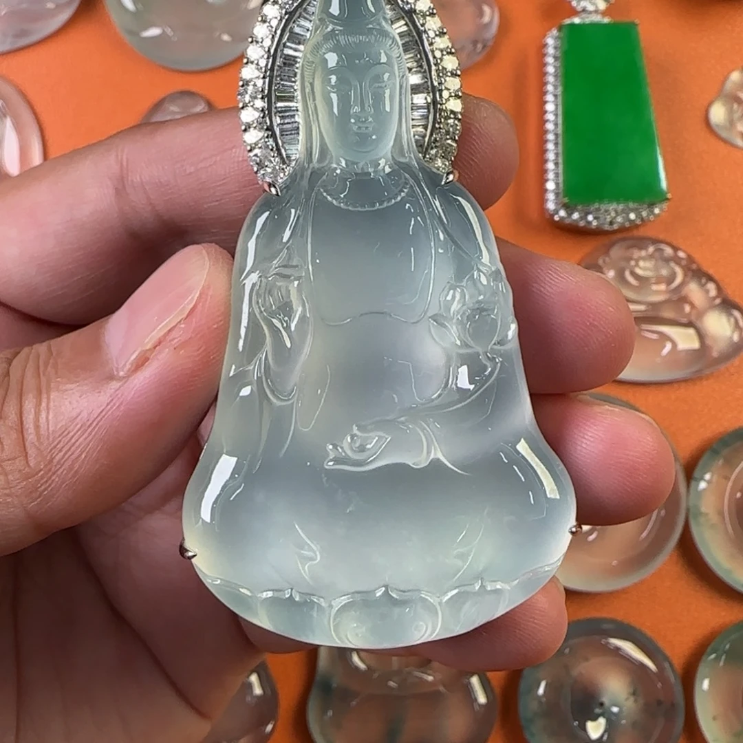 定制翡翠未镶嵌天然
