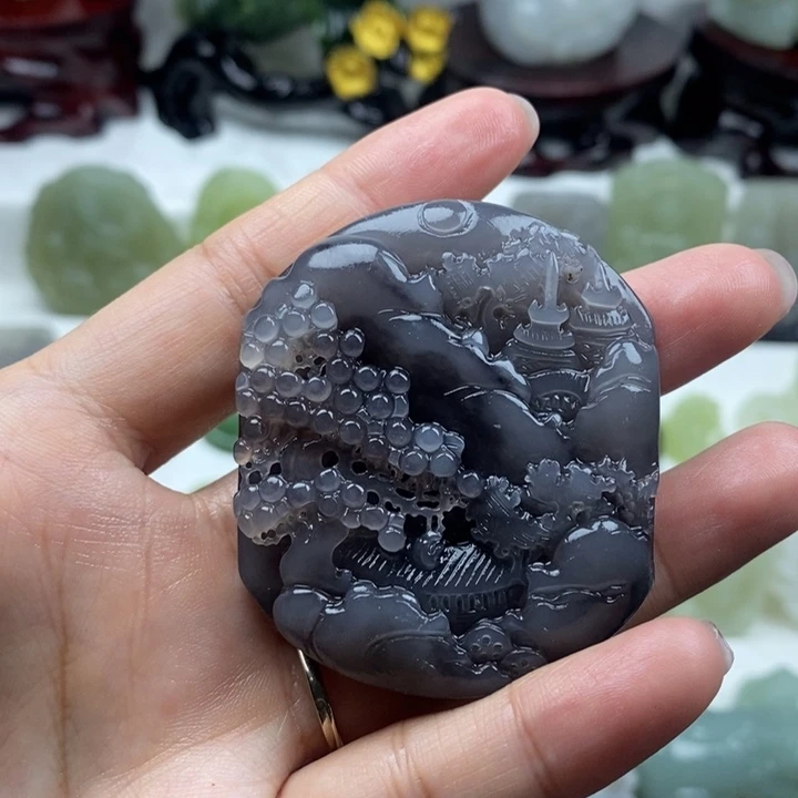 和田玉（糖玉）未镶嵌颈饰62