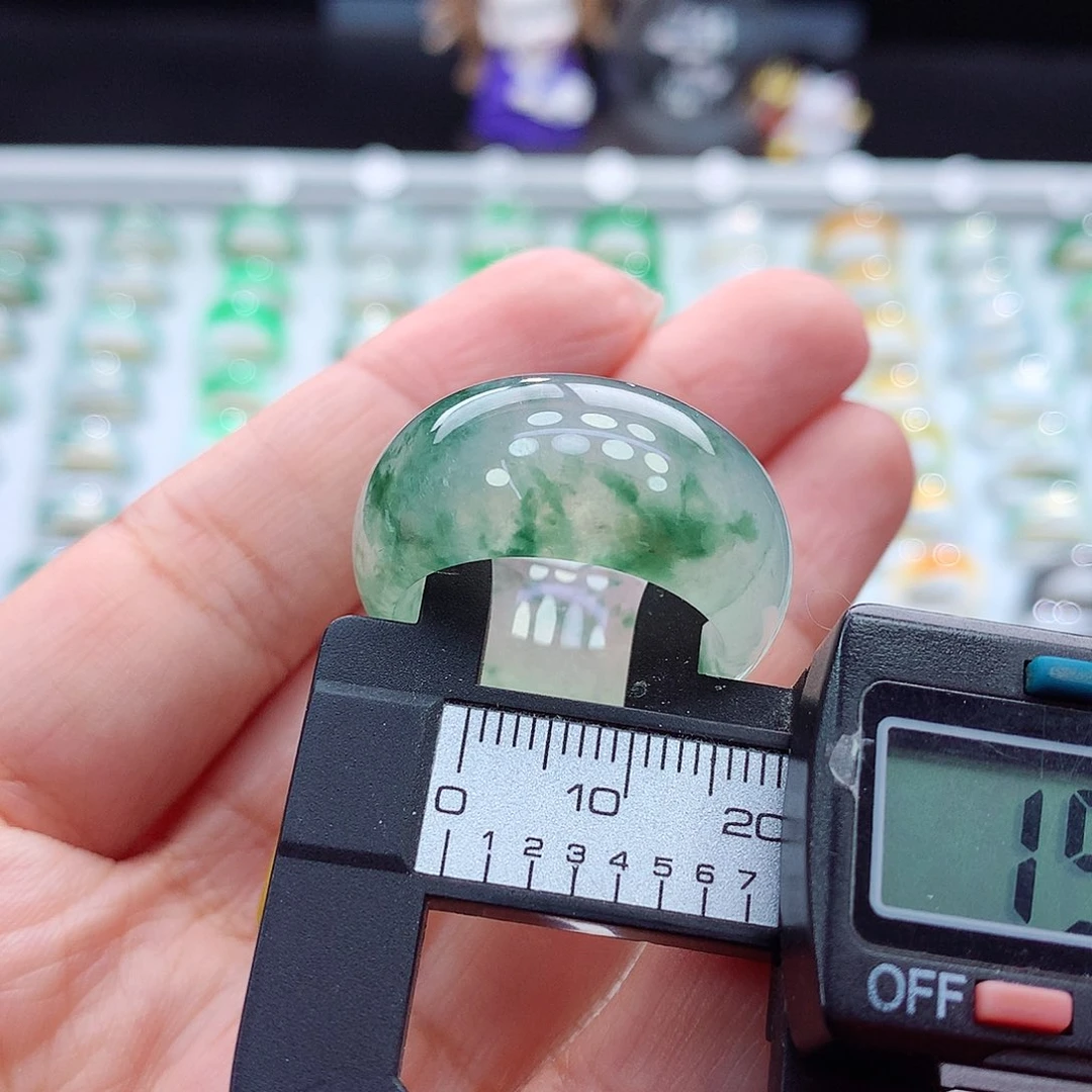 未镶嵌戒圈翡翠20号