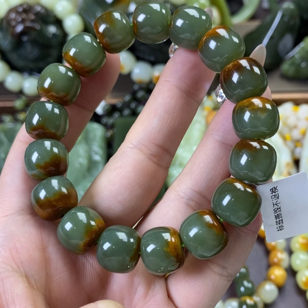 手串未镶嵌透闪石质玉慎*