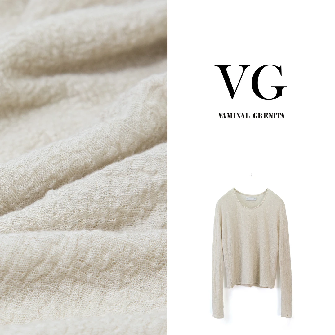 VG5677 --圆领绵羊毛打底衫