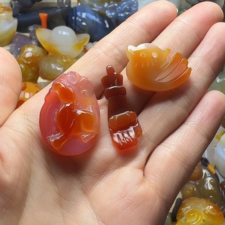 玛瑙/玉髓未镶嵌饰品