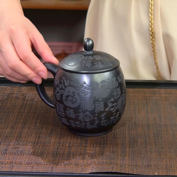 茶杯紫砂高货放漏
