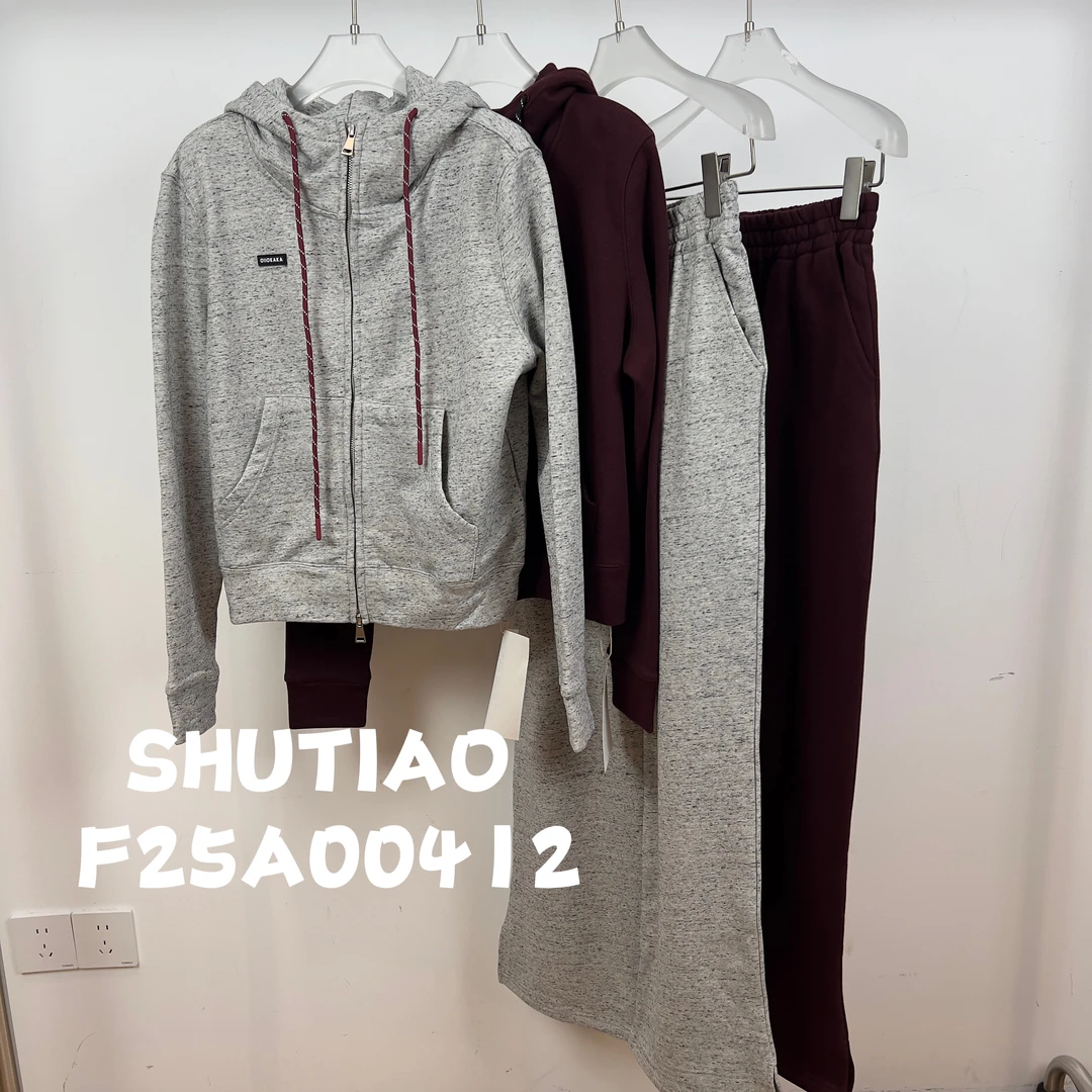 【SHUTIAO】2024秋冬：新款小众设计款套装F25A00412