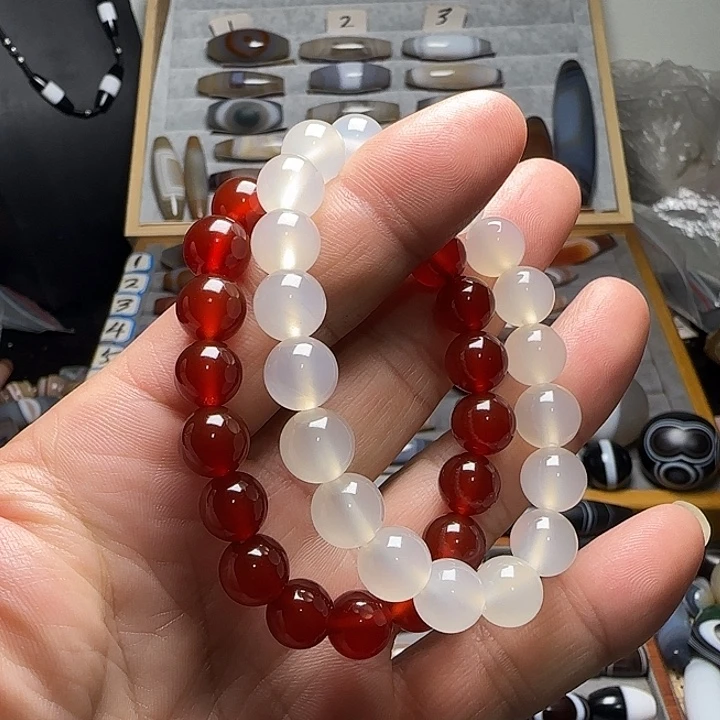 玛瑙/玉髓未镶嵌手串