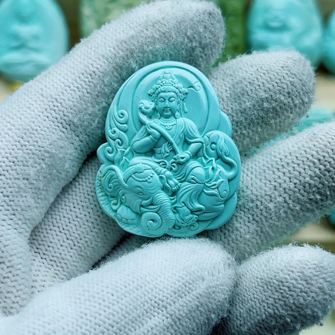 绿松石未镶嵌珠宝奇石