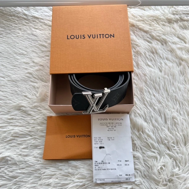 全新未使用 LouisVuitton/路易威登 皮带 长100 宽4 公价5K g043