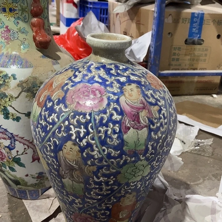 啦***啦摆件景德镇陶瓷艺术品