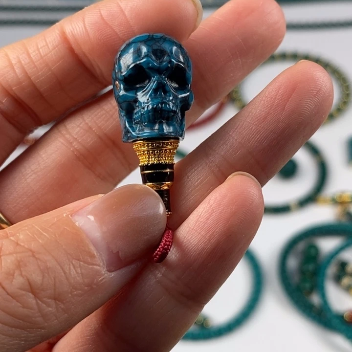 D***n玻璃颈饰一套配饰