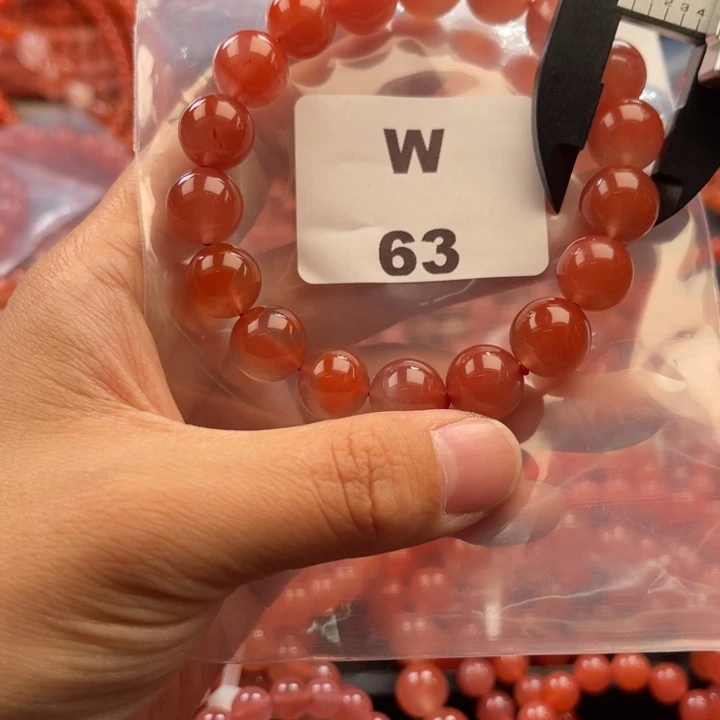 南红玛瑙未镶嵌多样性发货默认微瑕称重11mm