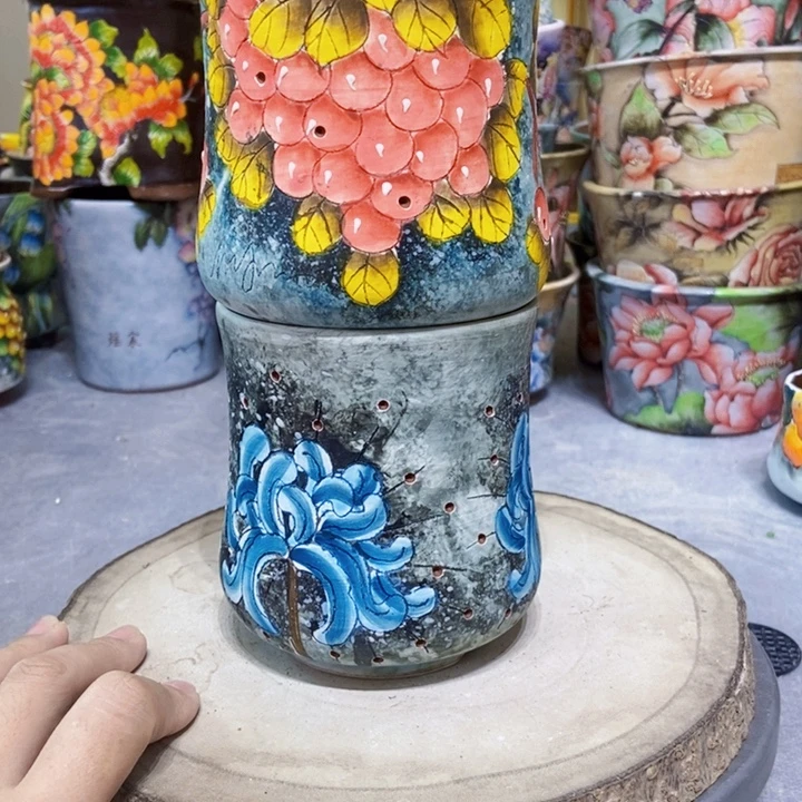 景德镇艺术手绘作品