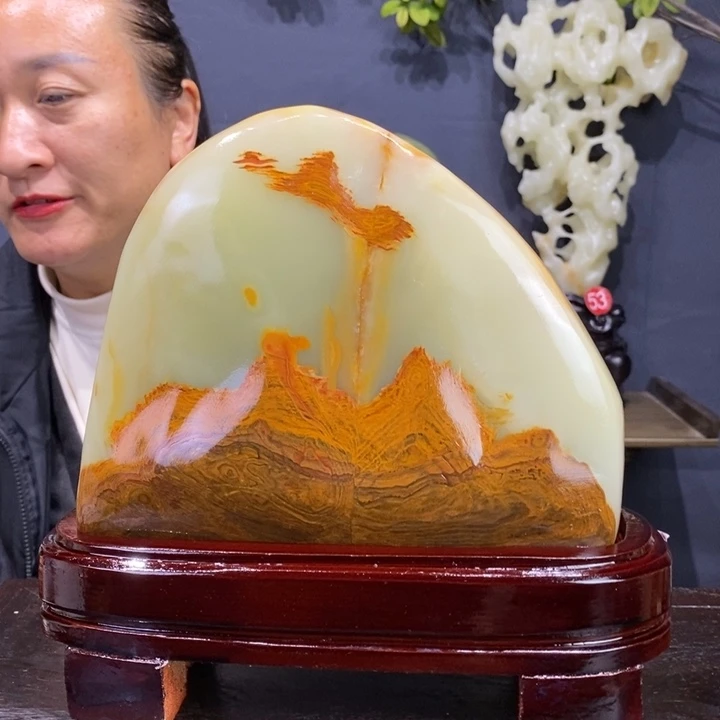石材精品古青石摆件