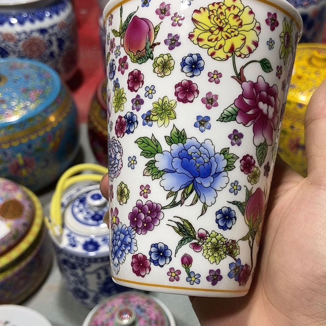 瓷片咩**～景德镇陶瓷杯子白色