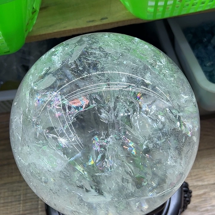 珠宝半成品水晶未镶嵌摆件